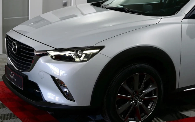 Mazda CX-3 cena 74700 przebieg: 65000, rok produkcji 2017 z Łosice małe 704